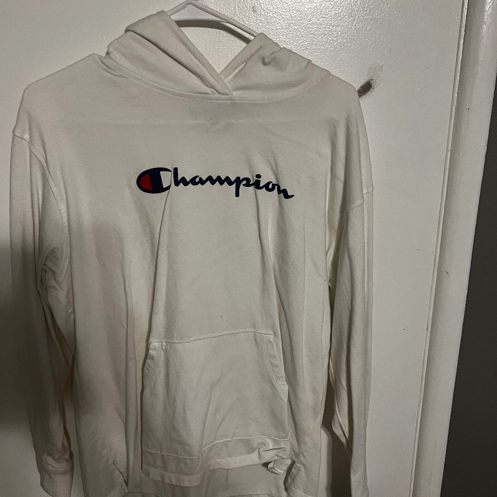 White Champion Jacket